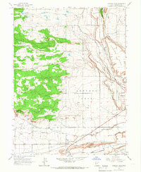 Download a high-resolution, GPS-compatible USGS topo map for Hancock Cove, UT (1967 edition)
