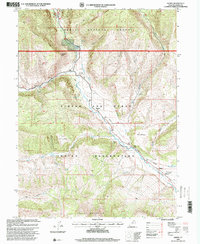 Download a high-resolution, GPS-compatible USGS topo map for Hanna, UT (2000 edition)