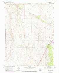 Download a high-resolution, GPS-compatible USGS topo map for Harley Dome, UT (1987 edition)