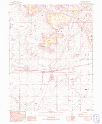 Download a high-resolution, GPS-compatible USGS topo map for Hatch Mesa, UT (1991 edition)