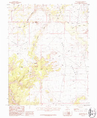 Download a high-resolution, GPS-compatible USGS topo map for Hatch Rock, UT (1987 edition)