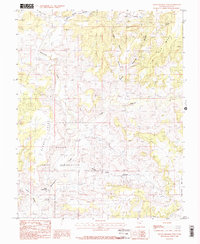 Download a high-resolution, GPS-compatible USGS topo map for Hatch Trading Post, UT (1985 edition)