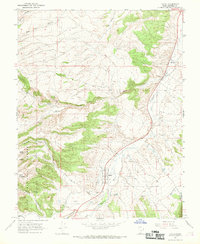 Download a high-resolution, GPS-compatible USGS topo map for Hatch, UT (1969 edition)