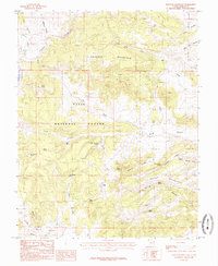 Download a high-resolution, GPS-compatible USGS topo map for Haycock Mountain, UT (1985 edition)