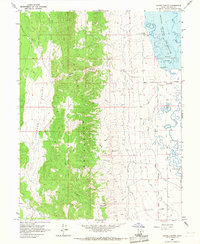 Download a high-resolution, GPS-compatible USGS topo map for Hayes Canyon, UT (1968 edition)