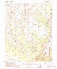 Download a high-resolution, GPS-compatible USGS topo map for Head Spur, UT (1988 edition)