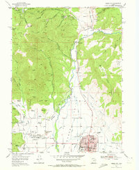 Download a high-resolution, GPS-compatible USGS topo map for Heber City, UT (1972 edition)