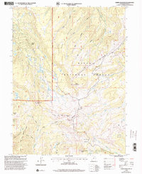 Download a high-resolution, GPS-compatible USGS topo map for Heber Mountain, UT (2002 edition)
