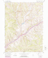 Download a high-resolution, GPS-compatible USGS topo map for Heiners Creek, UT (1986 edition)
