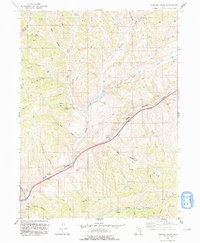 Download a high-resolution, GPS-compatible USGS topo map for Heiners Creek, UT (1991 edition)