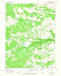 Download a high-resolution, GPS-compatible USGS topo map for Heliotrope Mtn, UT (1968 edition)