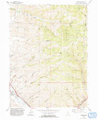 Download a high-resolution, GPS-compatible USGS topo map for Henefer, UT (1991 edition)