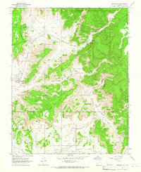 Download a high-resolution, GPS-compatible USGS topo map for Henrieville, UT (1966 edition)