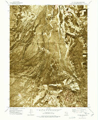 Download a high-resolution, GPS-compatible USGS topo map for Hickman Knolls, UT (1977 edition)