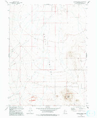Download a high-resolution, GPS-compatible USGS topo map for Hickman Knolls, UT (1993 edition)