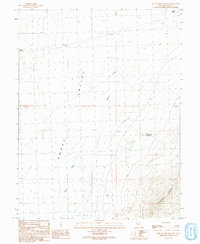 Download a high-resolution, GPS-compatible USGS topo map for Hole In The Ground, UT (1991 edition)