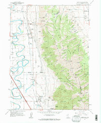 Download a high-resolution, GPS-compatible USGS topo map for Honeyville, UT (1963 edition)