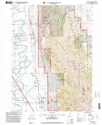 Download a high-resolution, GPS-compatible USGS topo map for Honeyville, UT (2001 edition)