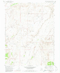 Download a high-resolution, GPS-compatible USGS topo map for Horn Silver Gulch, UT (1980 edition)