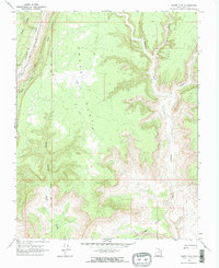 Download a high-resolution, GPS-compatible USGS topo map for Horse Flat, UT (1965 edition)