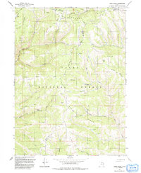 Download a high-resolution, GPS-compatible USGS topo map for Horse Ridge, UT (1991 edition)