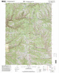 Download a high-resolution, GPS-compatible USGS topo map for Horse Ridge, UT (2000 edition)