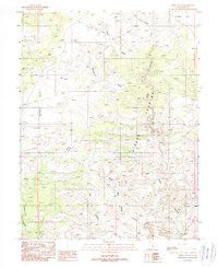 Download a high-resolution, GPS-compatible USGS topo map for Horse Valley, UT (1988 edition)
