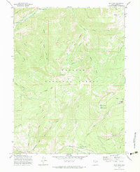 Download a high-resolution, GPS-compatible USGS topo map for Hoyt Peak, UT (1983 edition)