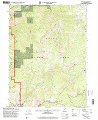 Download a high-resolution, GPS-compatible USGS topo map for Hoyt Peak, UT (2001 edition)