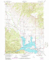 Download a high-resolution, GPS-compatible USGS topo map for Huntsville, UT (1988 edition)