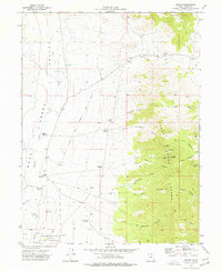 Download a high-resolution, GPS-compatible USGS topo map for Ibapah, UT (1977 edition)