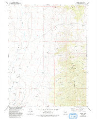 Download a high-resolution, GPS-compatible USGS topo map for Ibapah, UT (1993 edition)