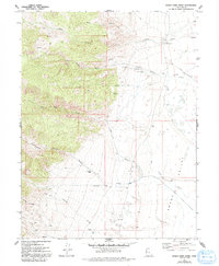 Download a high-resolution, GPS-compatible USGS topo map for Indian Farm Creek, UT (1993 edition)