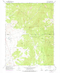 preview thumbnail of historical topo map of Utah County, UT in 1967