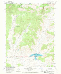 preview thumbnail of historical topo map of Uintah County, UT in 1967