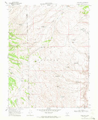 Download a high-resolution, GPS-compatible USGS topo map for Jakes Knoll, UT (1972 edition)