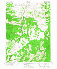 Download a high-resolution, GPS-compatible USGS topo map for James Peak, UT (1968 edition)