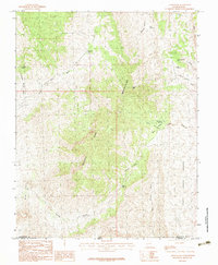 Download a high-resolution, GPS-compatible USGS topo map for Jarvis Peak, UT (1983 edition)