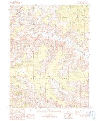 preview thumbnail of historical topo map of Emery County, UT in 1991