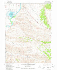 preview thumbnail of historical topo map of Jensen, UT in 1965
