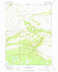 Download a high-resolution, GPS-compatible USGS topo map for Jessen Butte, UT (1975 edition)