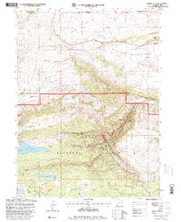 Download a high-resolution, GPS-compatible USGS topo map for Jessen Butte, UT (2000 edition)