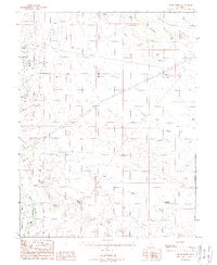 Download a high-resolution, GPS-compatible USGS topo map for Jessies Twist, UT (1988 edition)