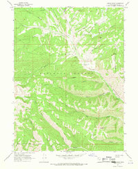 Download a high-resolution, GPS-compatible USGS topo map for Jimmies Point, UT (1970 edition)