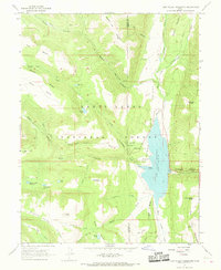Download a high-resolution, GPS-compatible USGS topo map for Joes Valley Reservoir, UT (1968 edition)