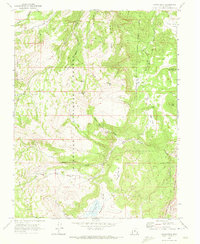 Download a high-resolution, GPS-compatible USGS topo map for Johns Peak, UT (1972 edition)