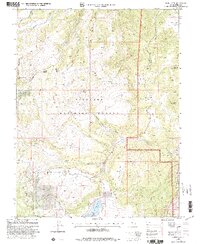 Download a high-resolution, GPS-compatible USGS topo map for Johns Peak, UT (2003 edition)