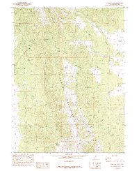 Download a high-resolution, GPS-compatible USGS topo map for Johnson Pass, UT (1985 edition)