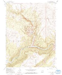 Download a high-resolution, GPS-compatible USGS topo map for Jones Hole, UT (1991 edition)