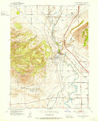 Download a high-resolution, GPS-compatible USGS topo map for Jordan Narrows, UT (1952 edition)